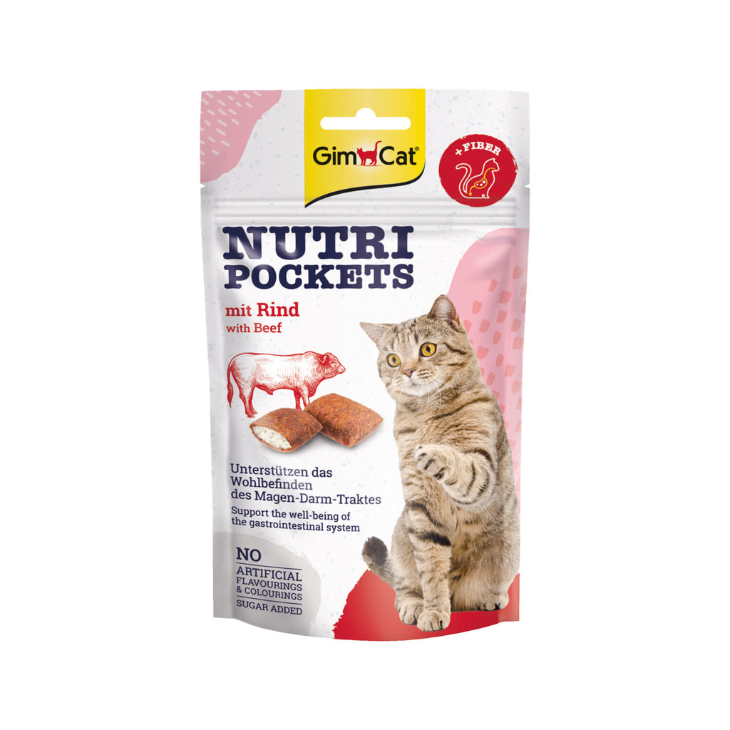 Applaws GimCat Nutri Pockets - Beef
