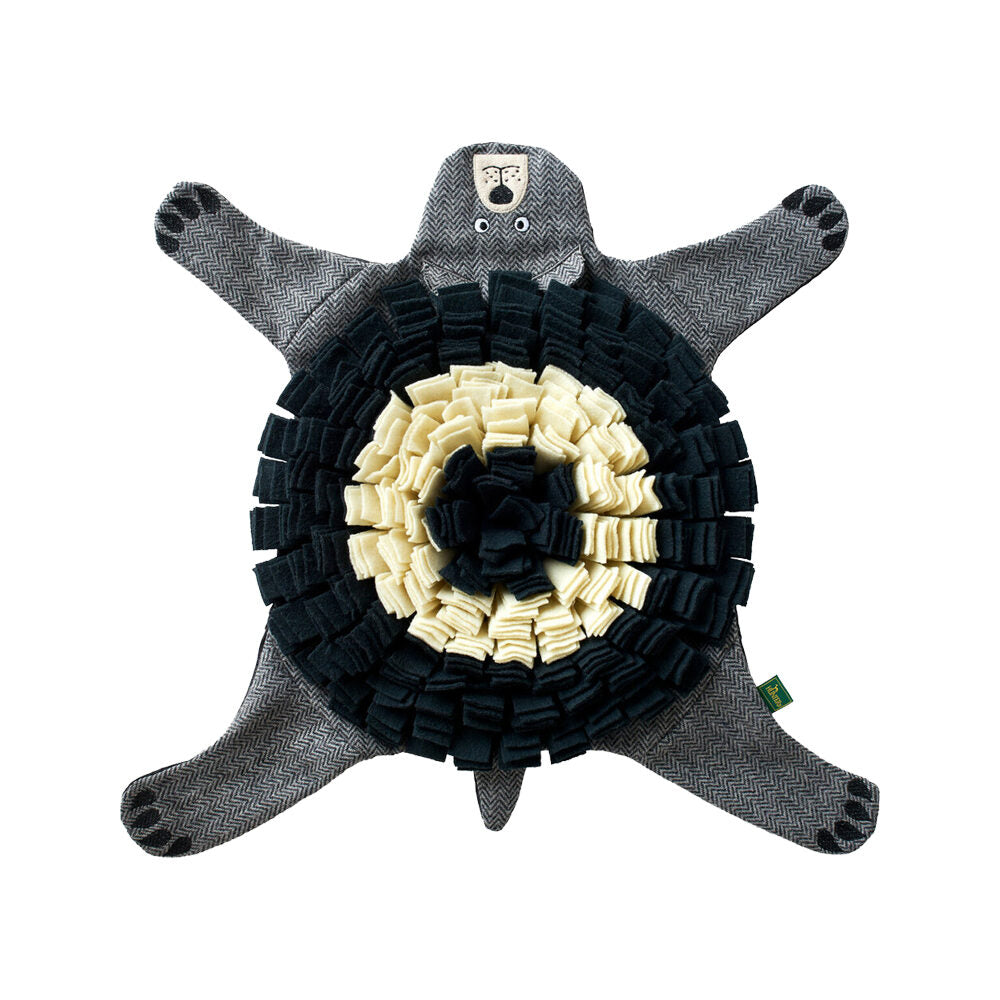  Hunter Grey Snuffle Mat Bear