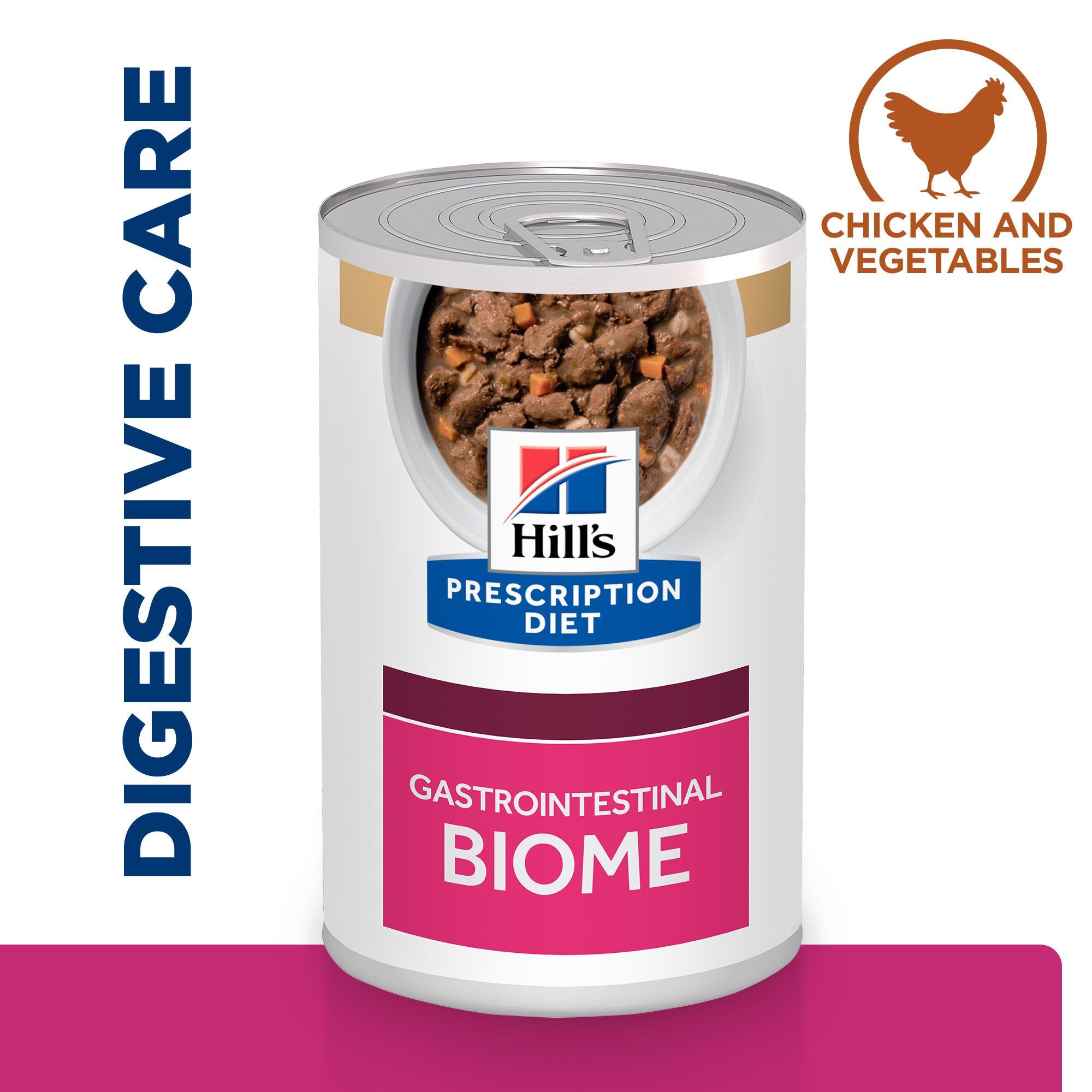  Hill's Prescription Diet Gastrointestinal Biome Dog Food - Tins