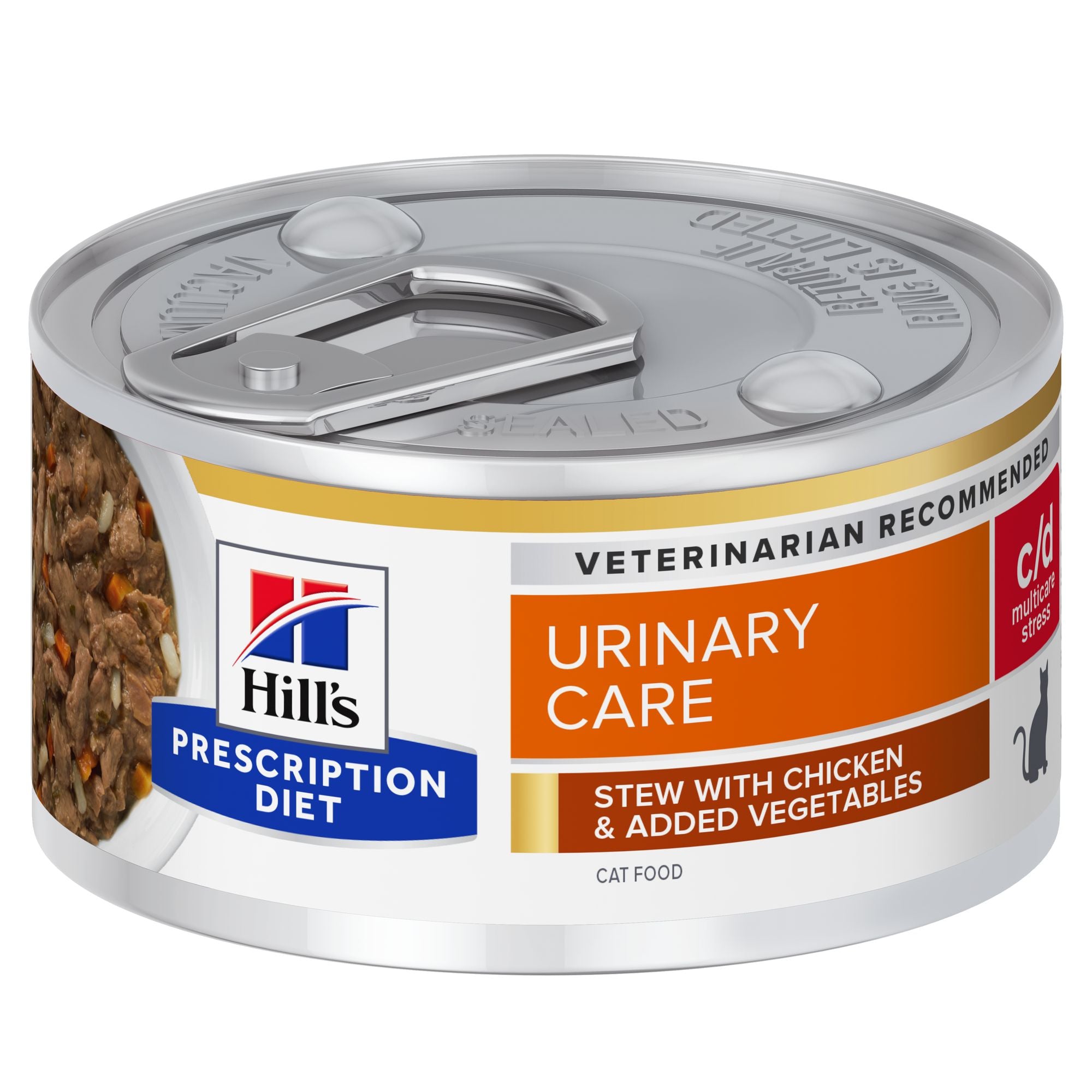  Hill's C/d Urinary Stress Stew - Prescription Diet - Feline