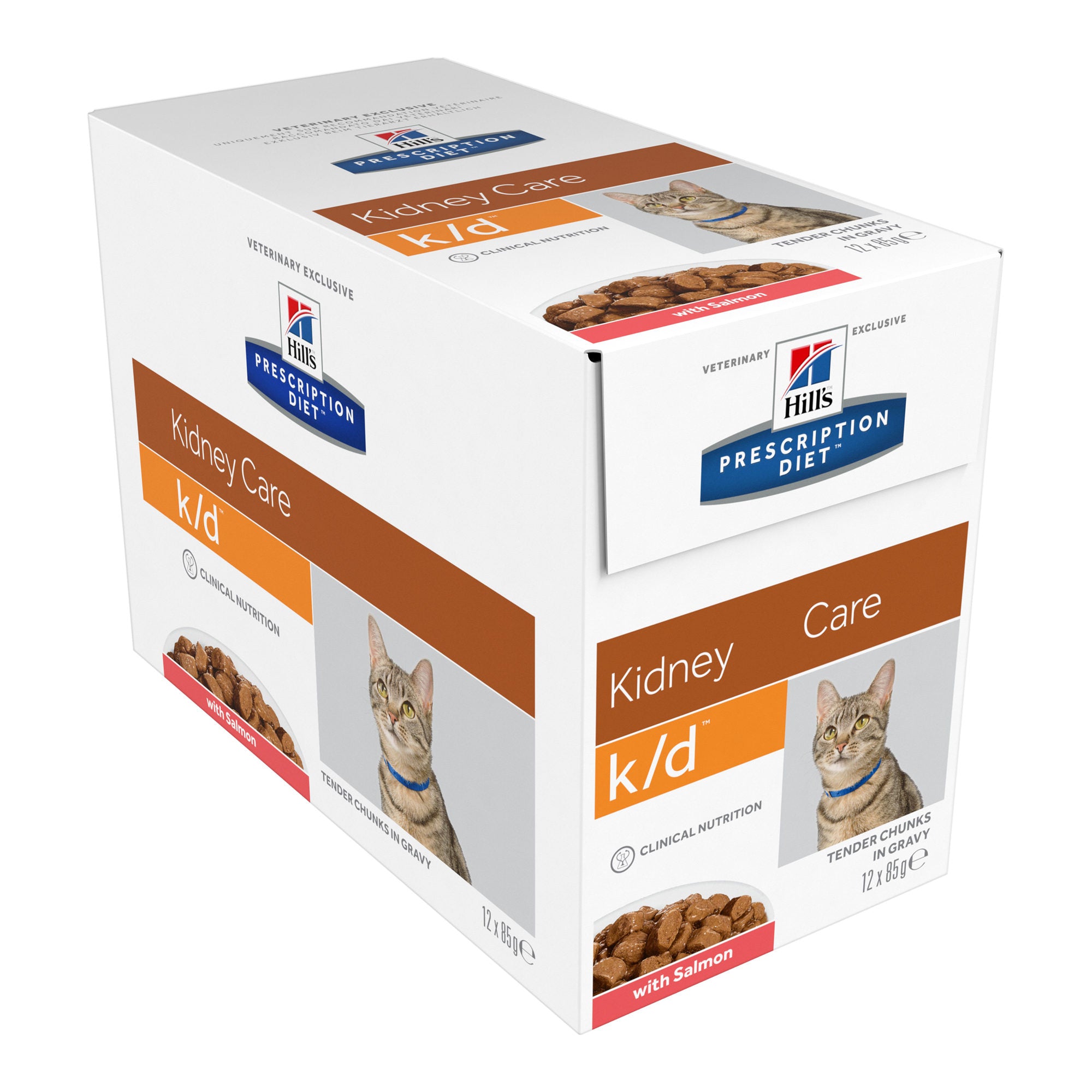  Hill's K/d Kidney Care - Prescription Diet - Feline - Meal Pouch