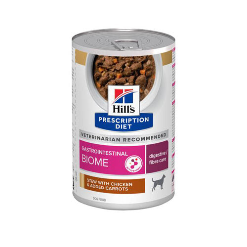  Hill's Prescription Diet Gastrointestinal Biome Dog Food - Tins