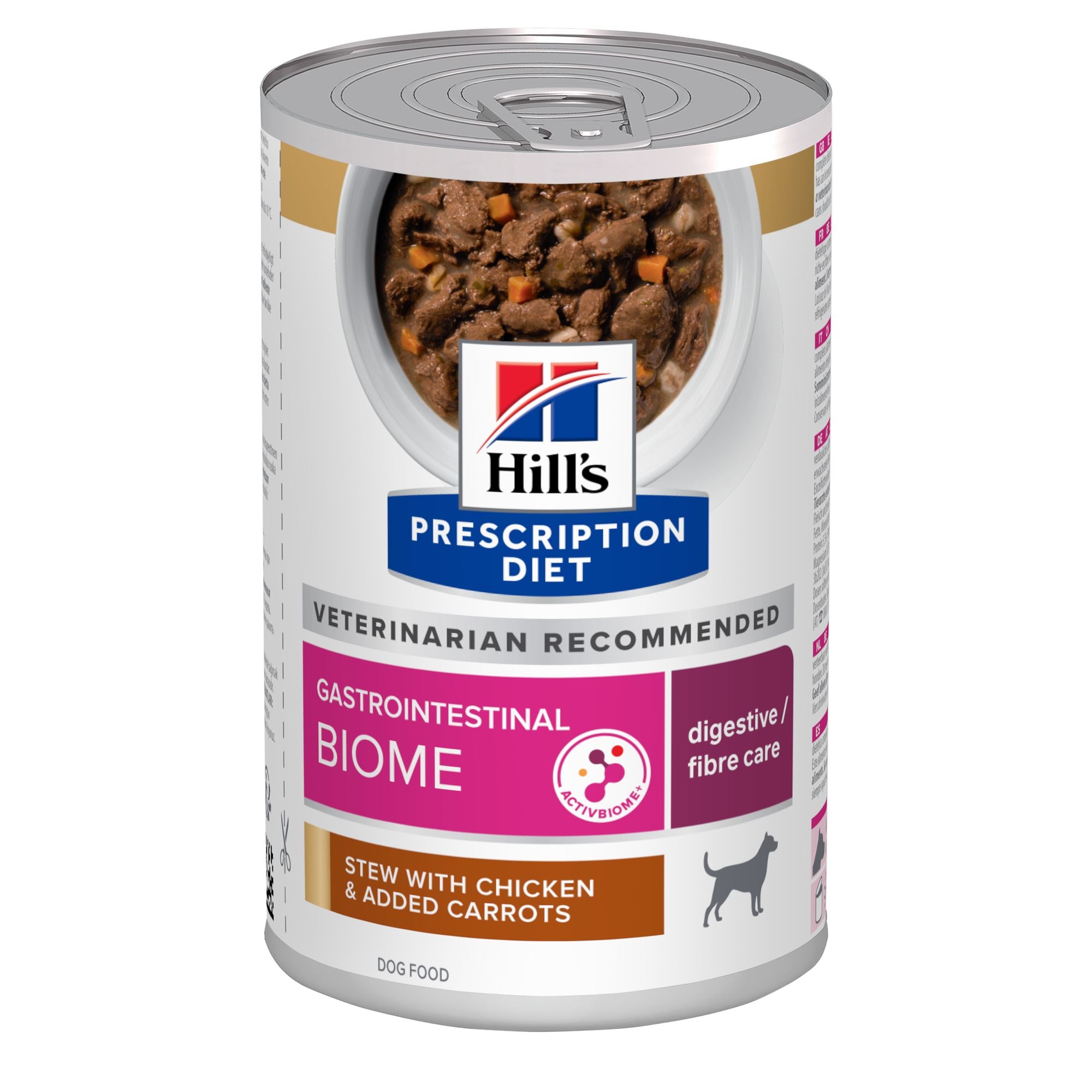  Hill's Prescription Diet Gastrointestinal Biome Dog Food - Tins