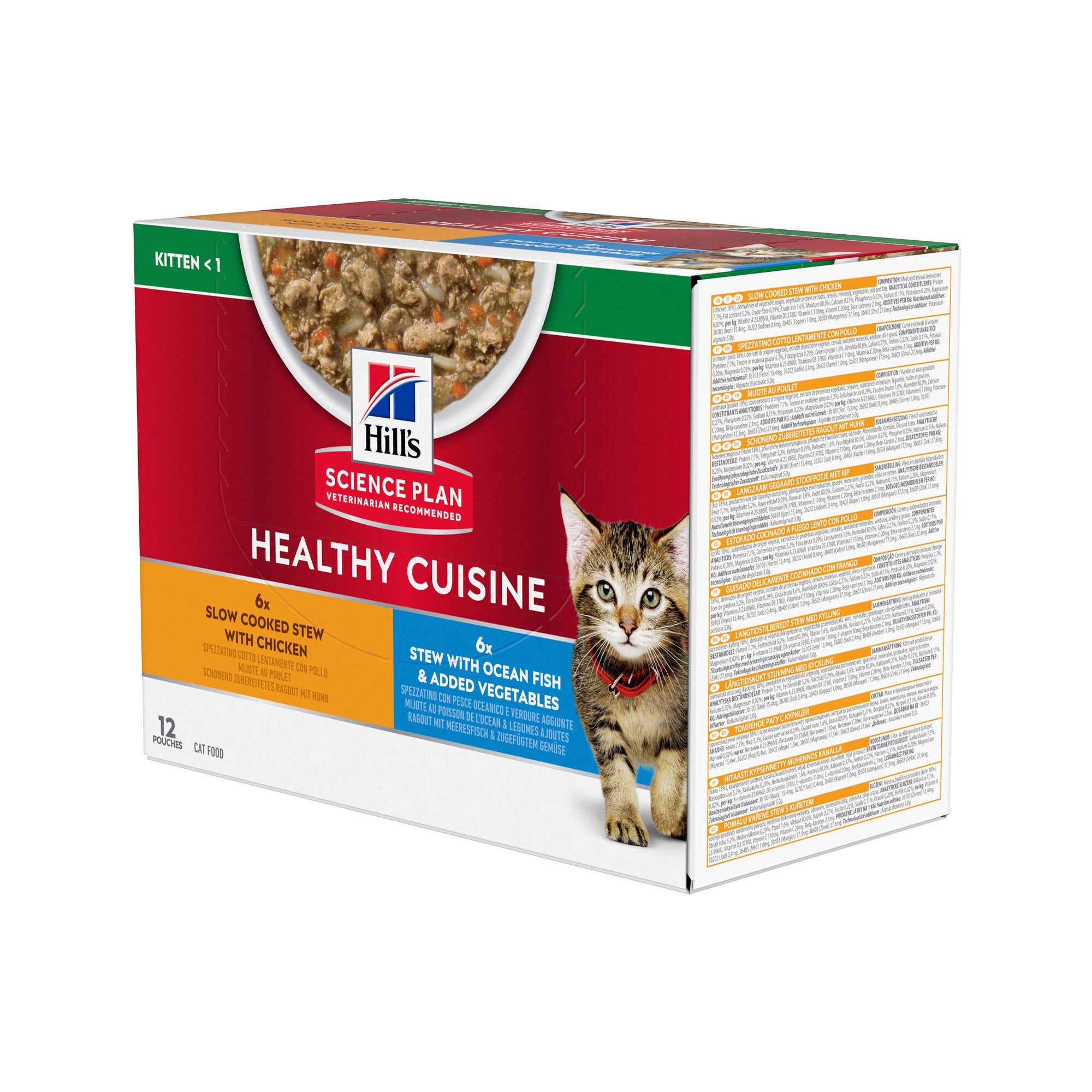  Hill's Science Plan - Healthy Cuisine Stews - Kitten