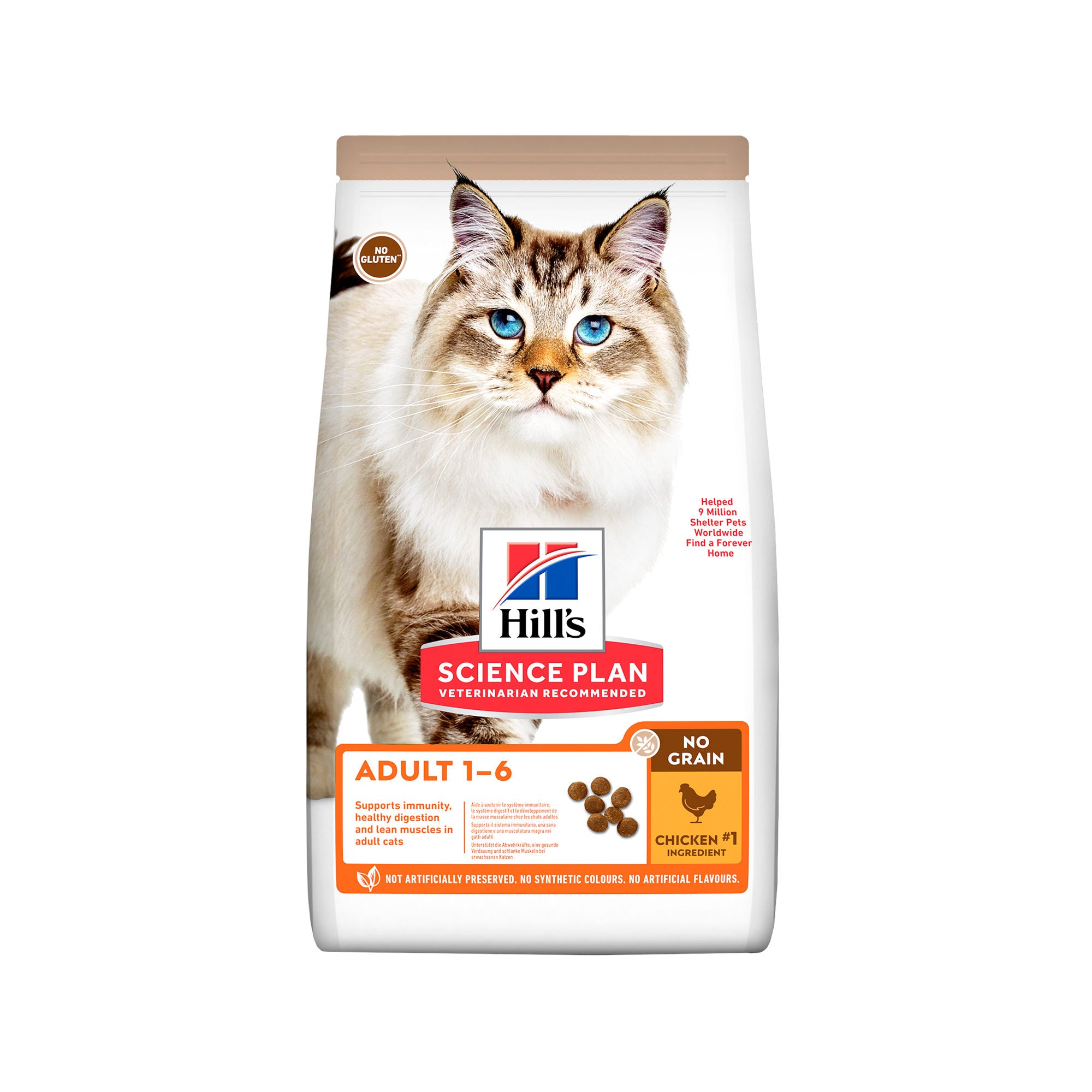 Hill's Science Plan No Grain Adult Cat Food - Chicken