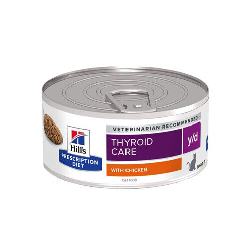  Hill's Y/d Thyroid Care - Prescription Diet - Feline - Tin