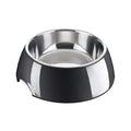  Hunter Melamine Food And Water Bowl - Black