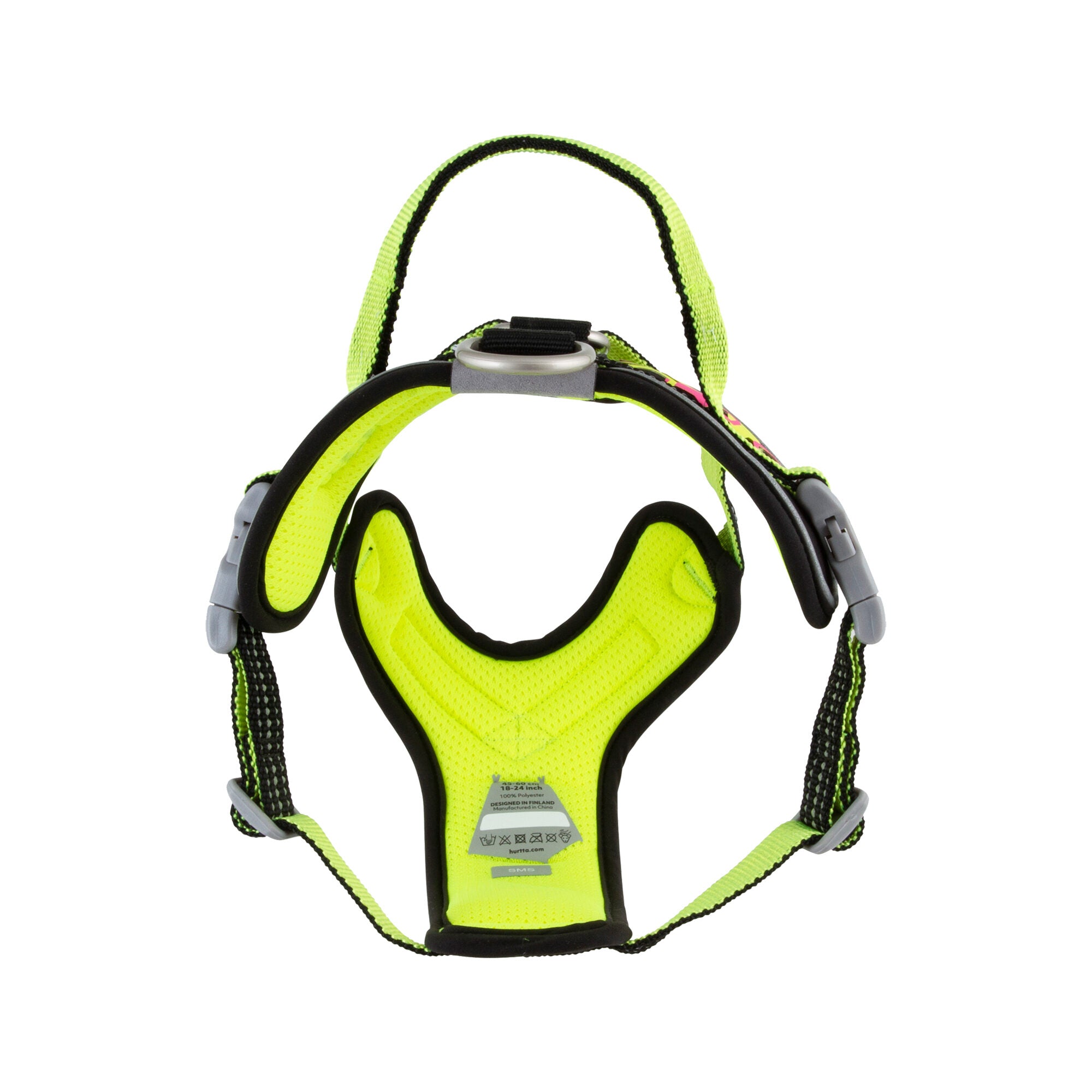  Hurtta Weekend Warrior Harness - Neon Licorice