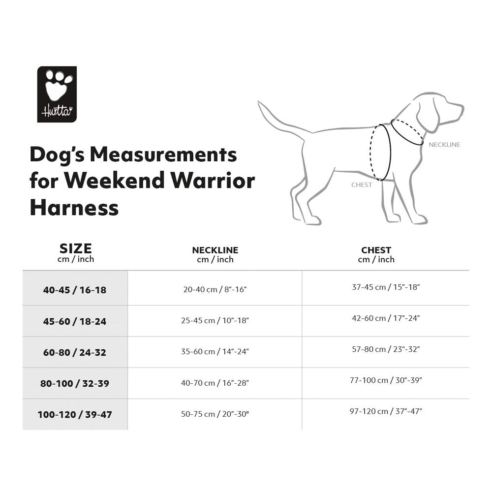  Hurtta Weekend Warrior Harness - Neon Licorice