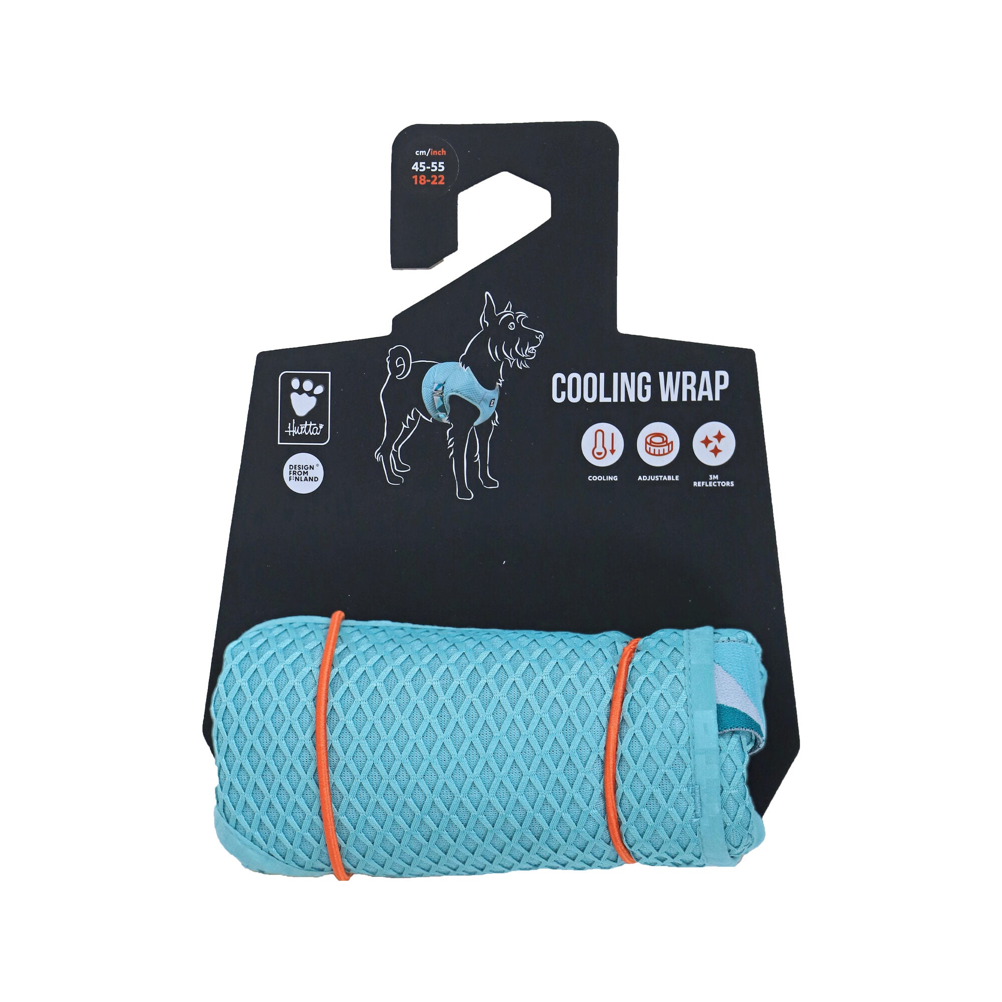  Hurtta Cooling Wrap - Light Blue