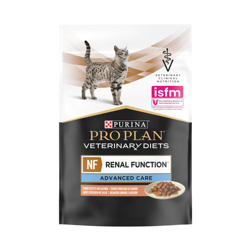 Hill's Purina Pro Plan Veterinary Diets NF Advanced Care Renal Function - Cat Pouch Salmon