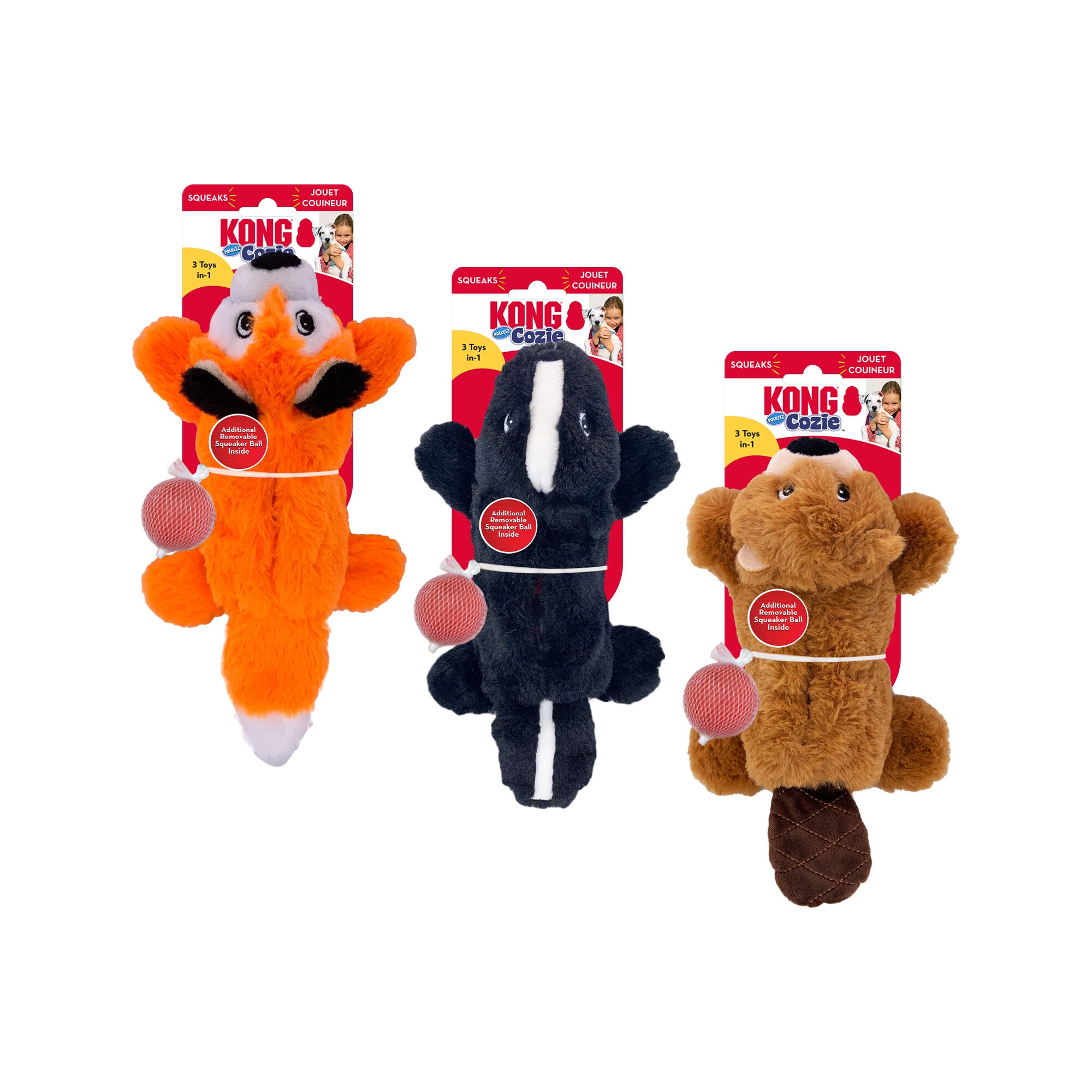  KONG Cozie Pocketz 