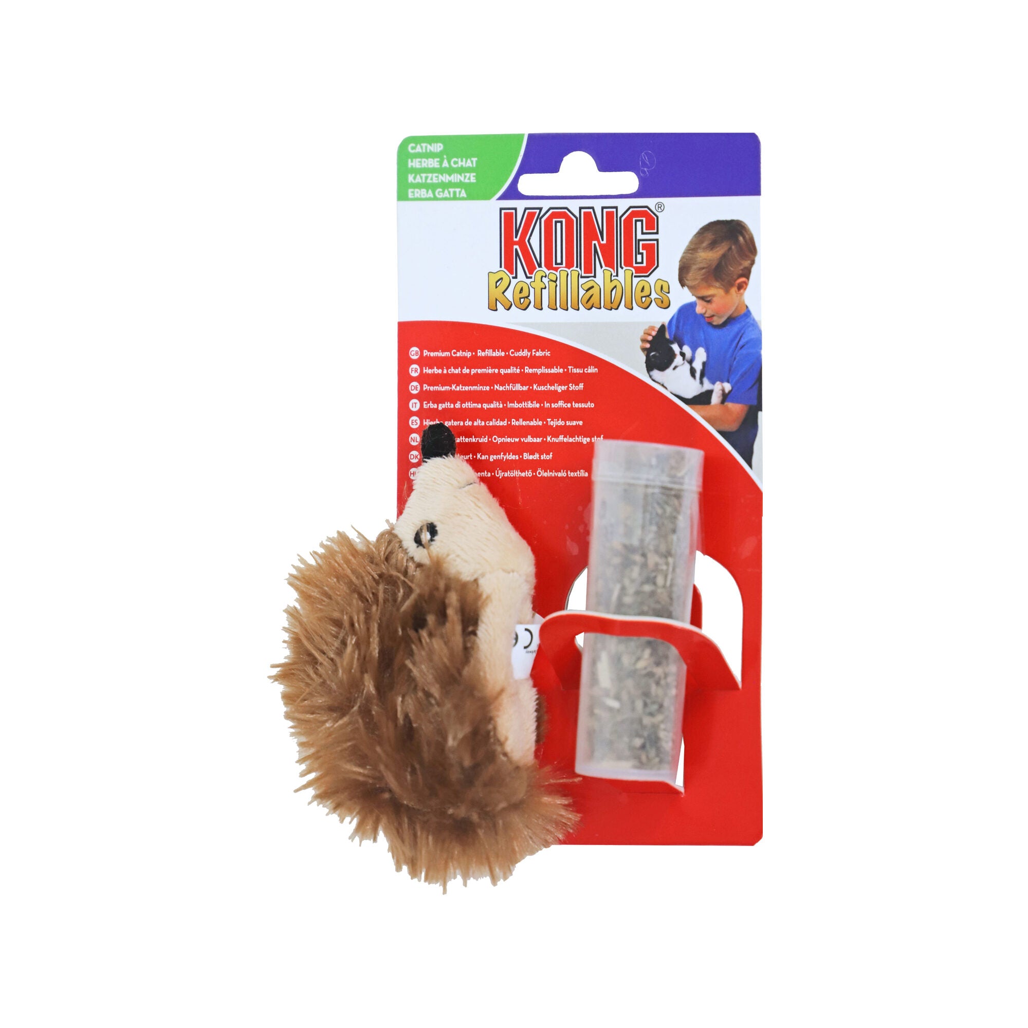  KONG Hedgehog With Catnip