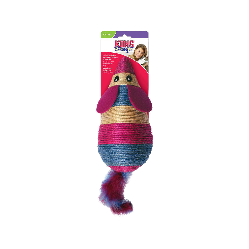 All For Paws KONG Cat - Wrangler Scratch Mouse 