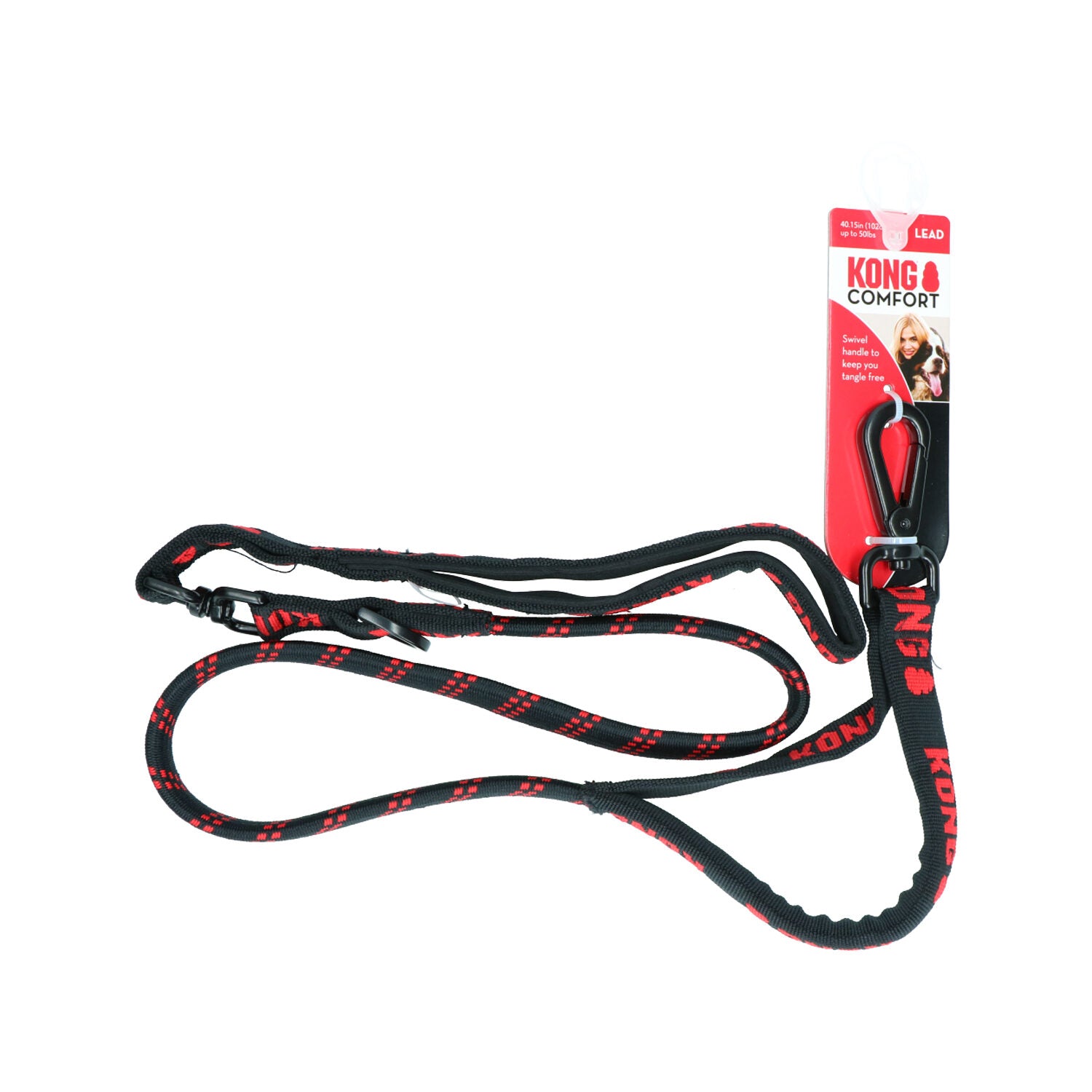  KONG Zero-shock Leash - Black