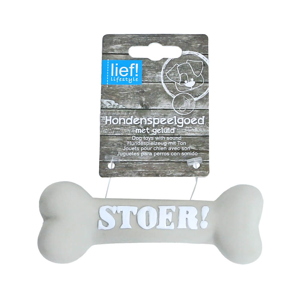  Lief! Boys Dog Toys Latex Bones