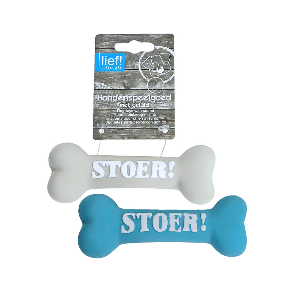  Lief! Boys Dog Toys Latex Bones