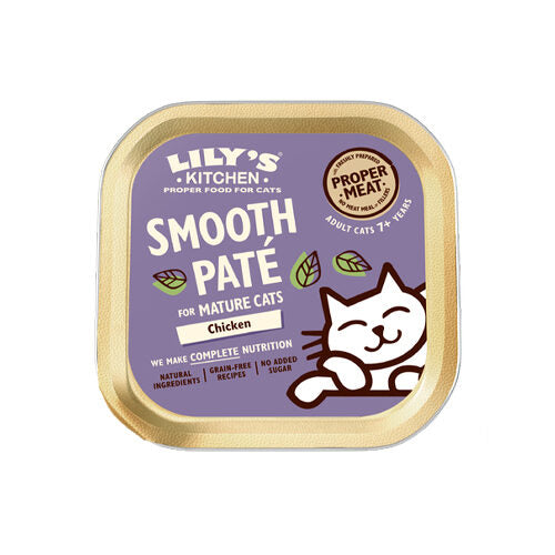  Lily's Kitchen Smooth Paté Senior Cat Food - Tub