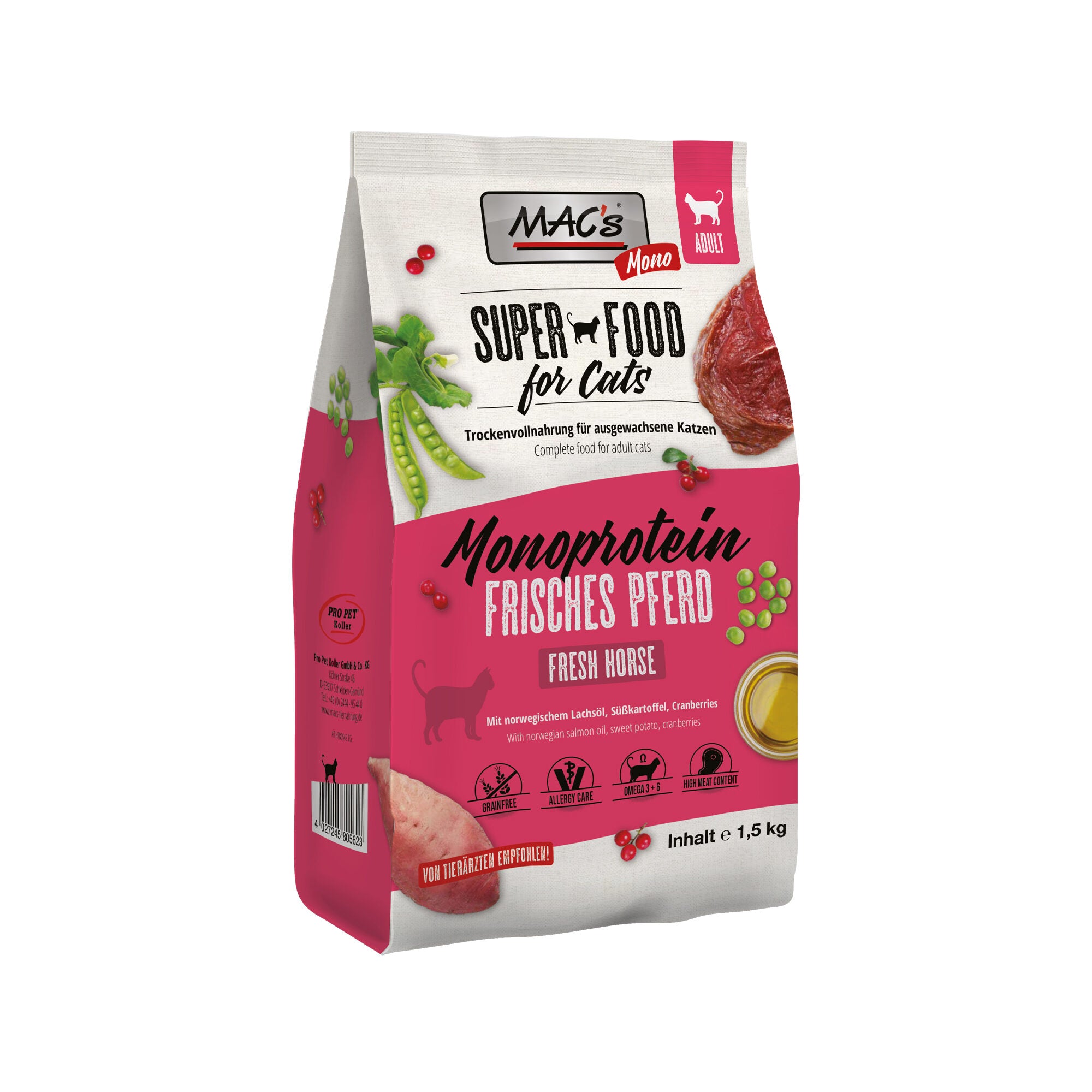  MAC's Adult Monoprotein Cat Food