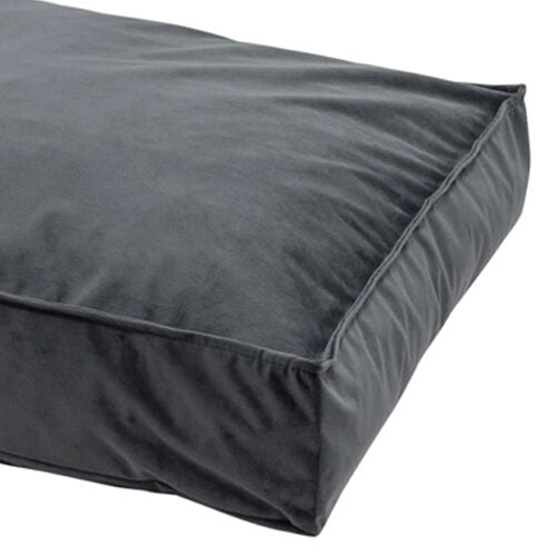 Madison Velour Lounge Bed Grey