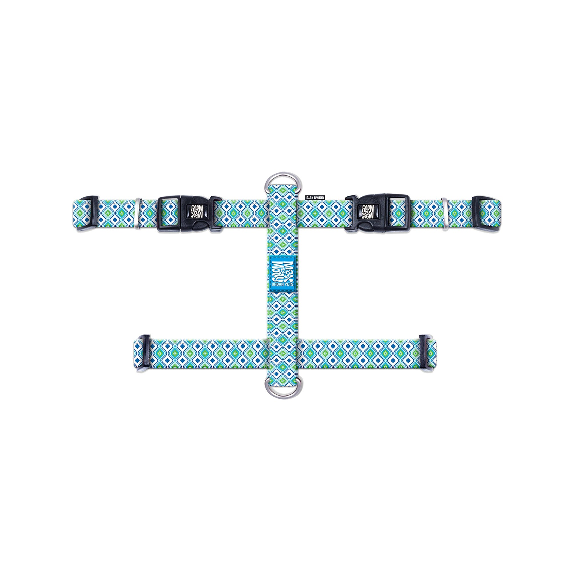  Max & Molly H-Dog Harness - Retro Blue