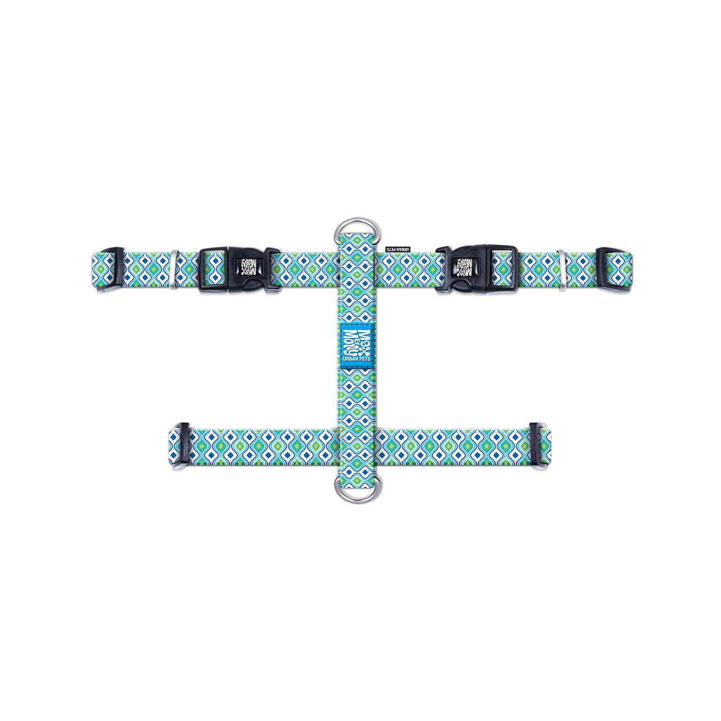  Max & Molly H-Dog Harness - Retro Blue