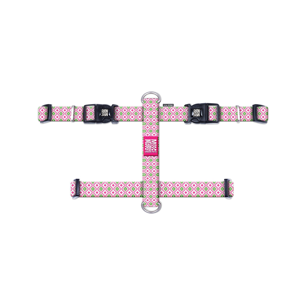  Max & Molly H-Dog Harness - Retro Pink