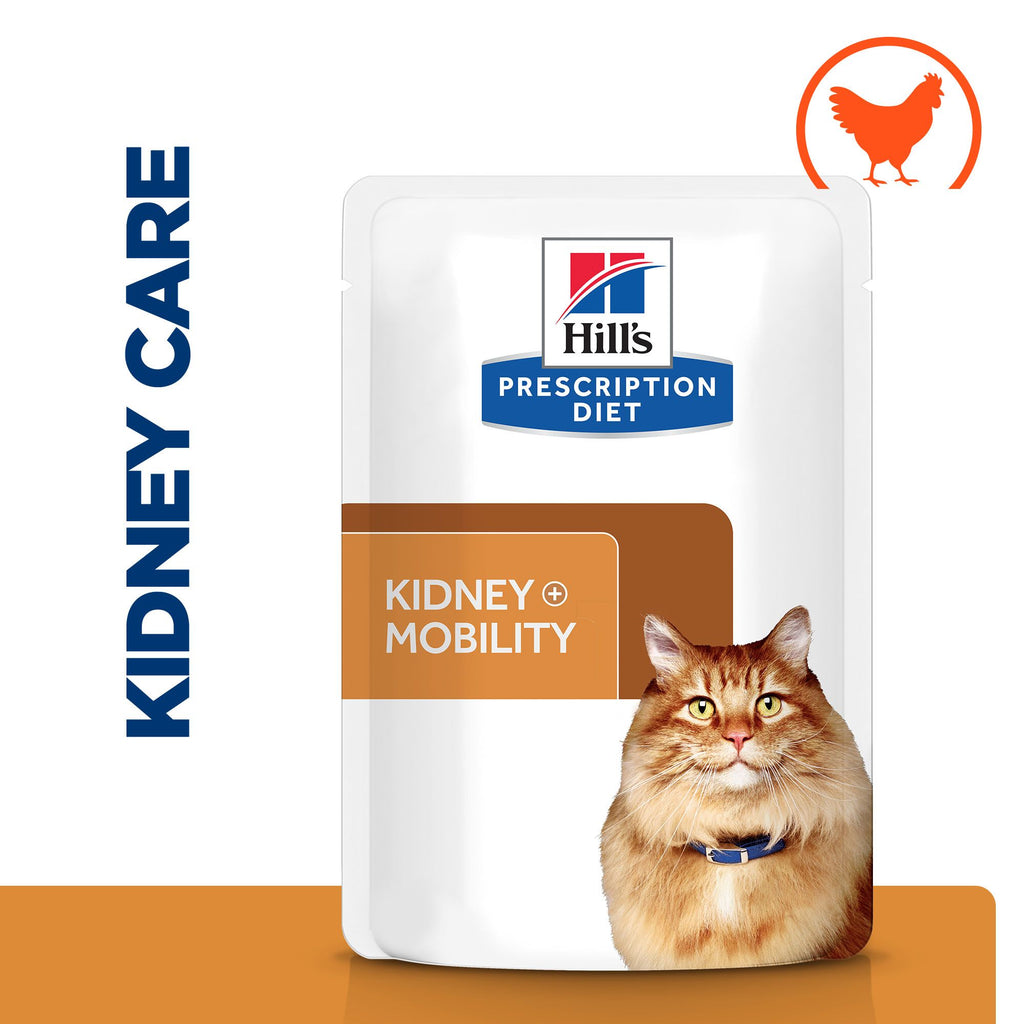  Hill's K/d + Mobility - Prescription Diet - Feline - Meal Pouch