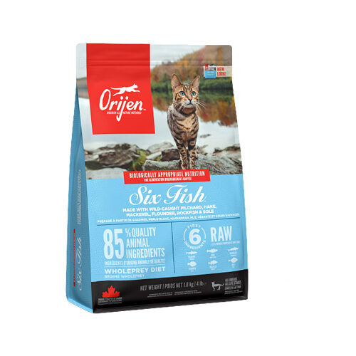  Orijen Six Fish Cat Whole Prey