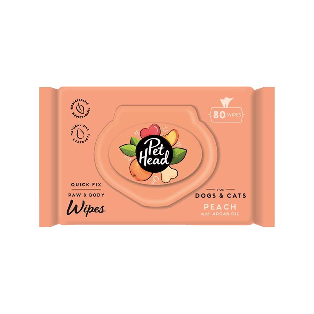 District 70 Pet Head Quick Fix Wipes 