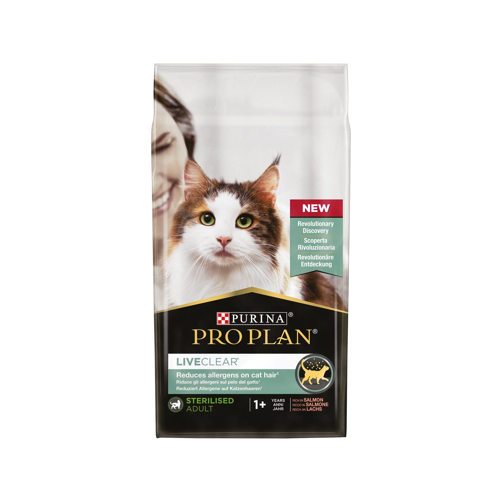  Purina Pro Plan LiveClear Sterilised Cat Food Adult 1+ Years - Salmon