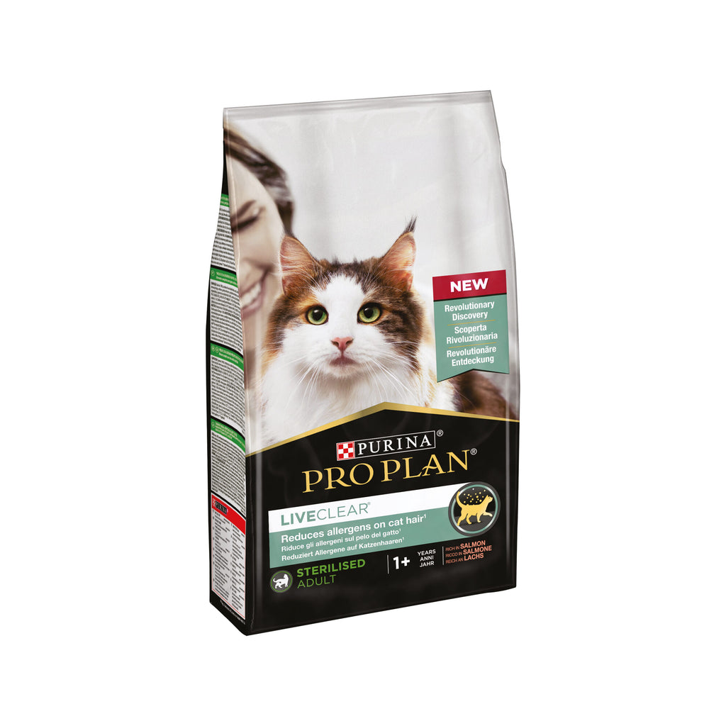  Purina Pro Plan LiveClear Sterilised Cat Food Adult 1+ Years - Salmon