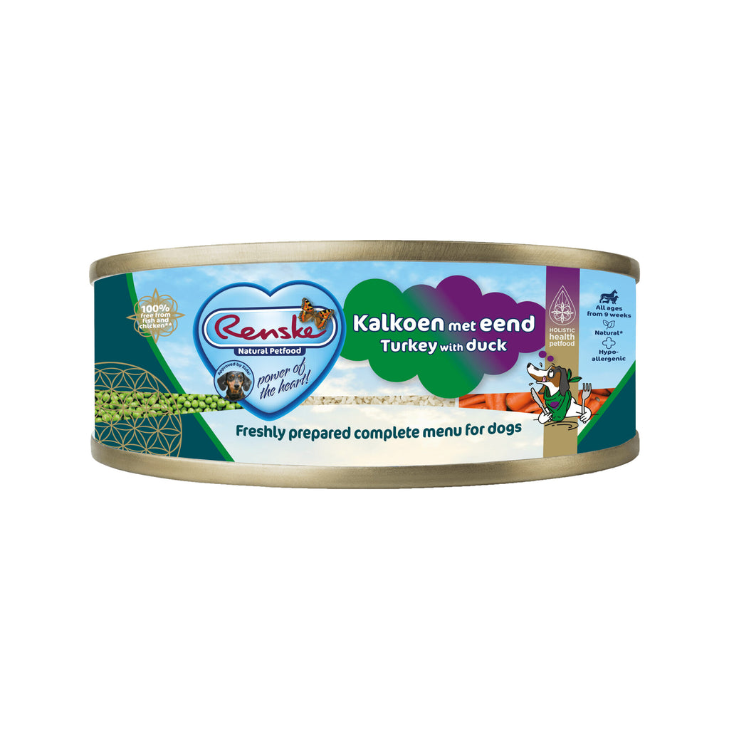  Renske Fresh Dog Food - Tin - Turkey With Duck