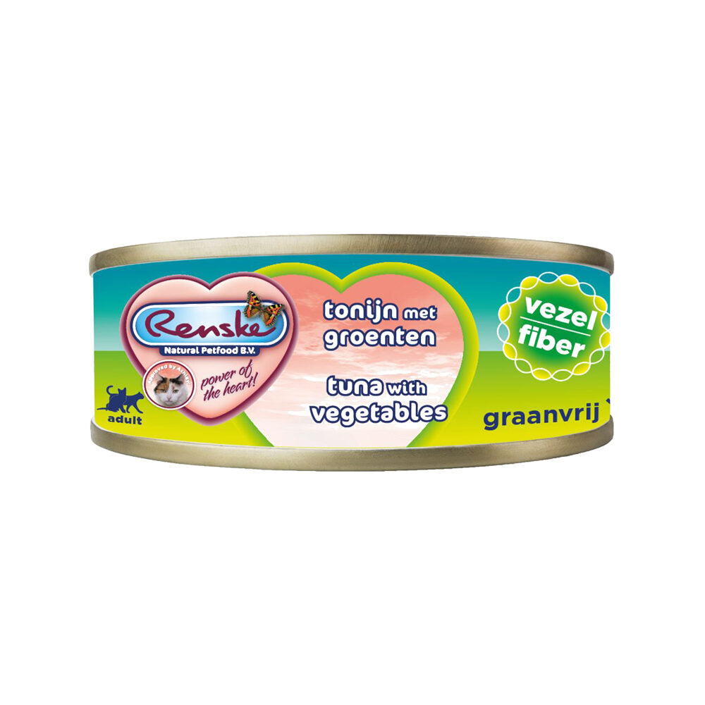  Renske Fibre Wet Food - Cat Food - Tuna And Vegetables