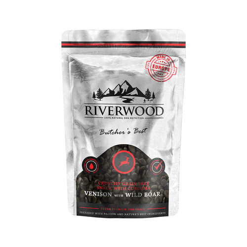 HAPPY DOG Riverwood Fisherman's Catch - Venison & Wild Boar