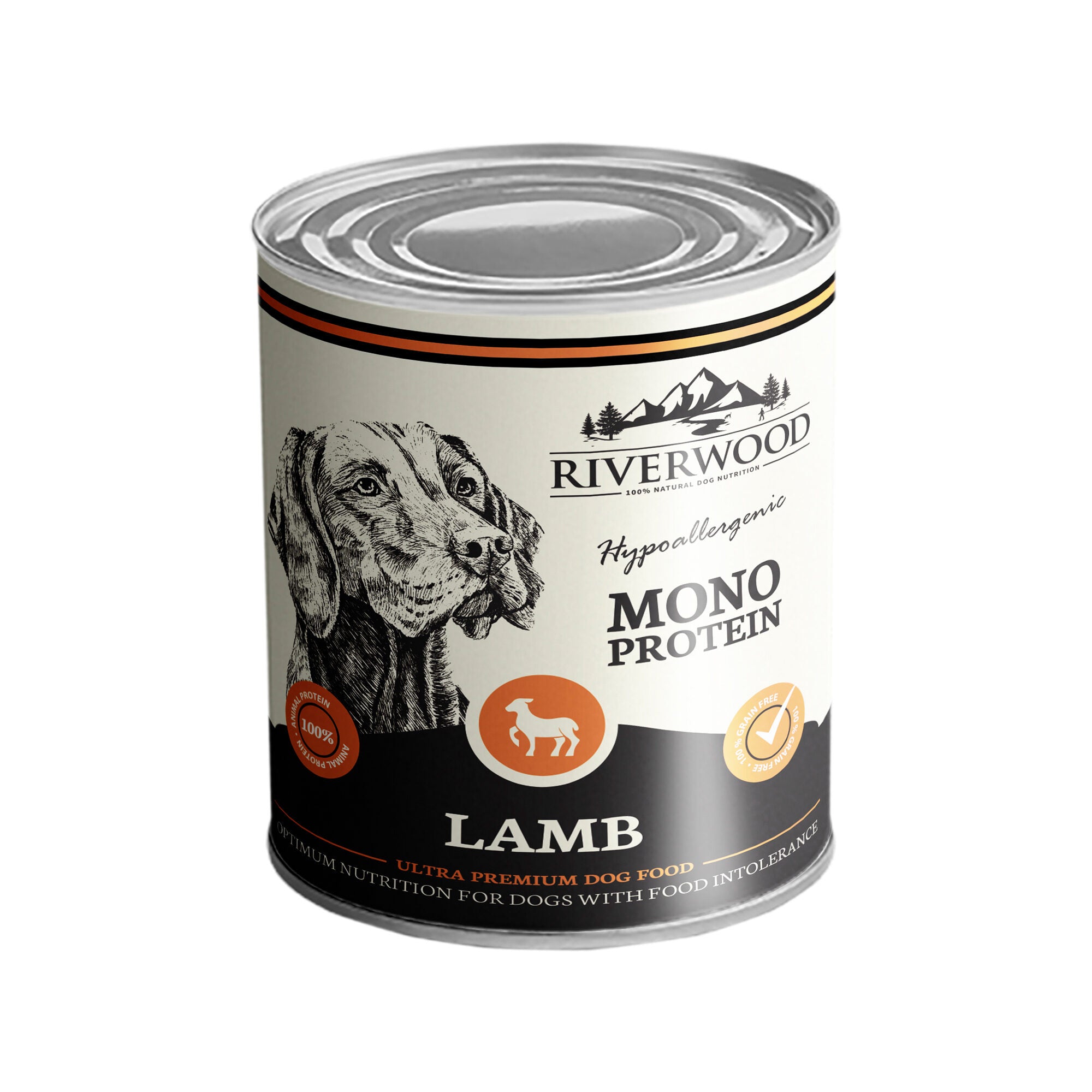  Riverwood Mono Protein Dog Food - Tin