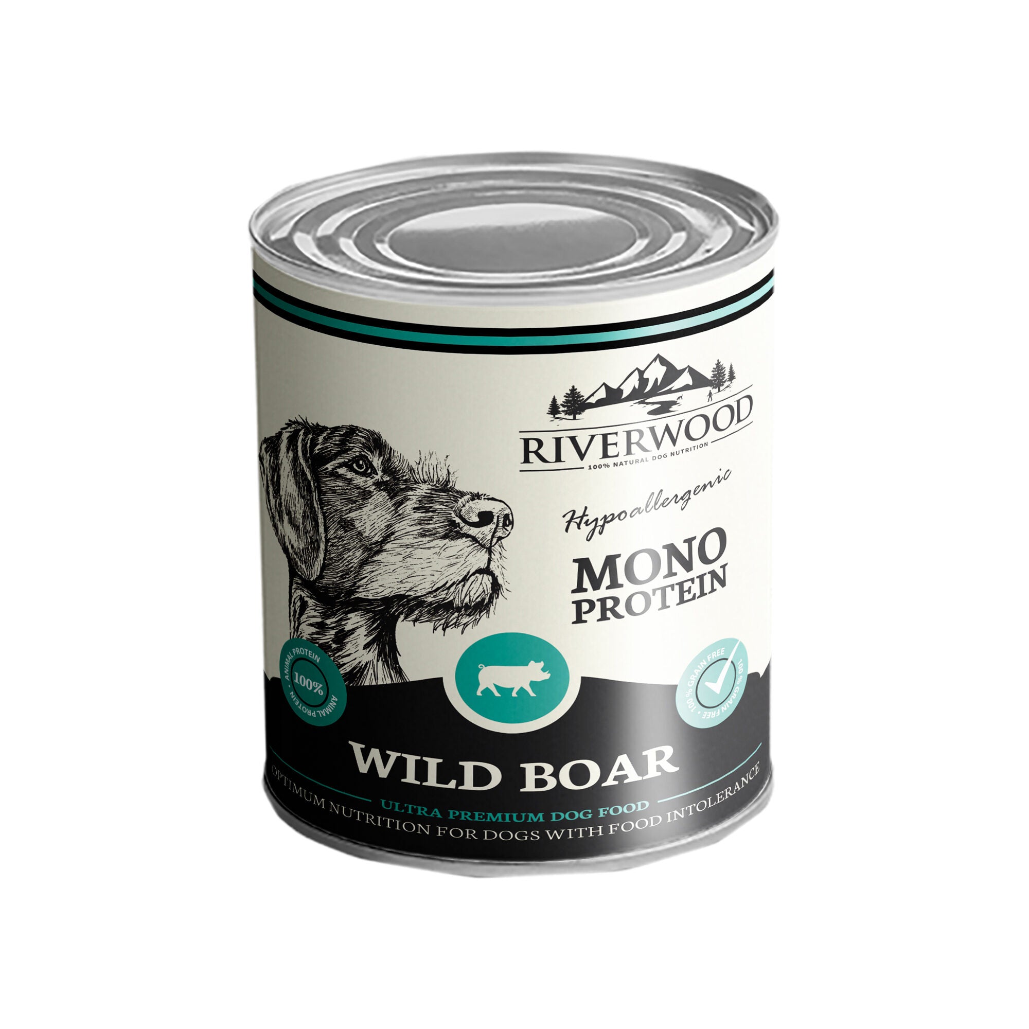  Riverwood Mono Protein Dog Food - Tin