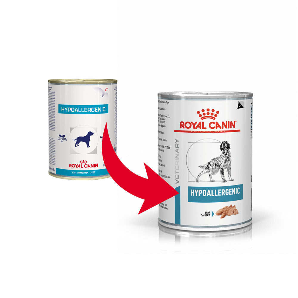  Royal Canin Hypoallergenic Dog Tins