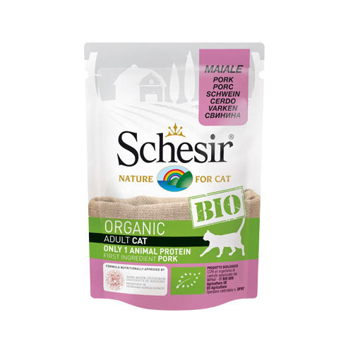  Schesir BIO Cat Adult - Pork - Meal Pouches