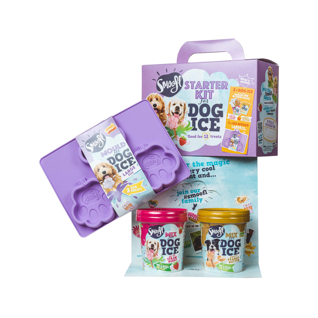  Smoofl Dog Ice Starter Kit - Medium