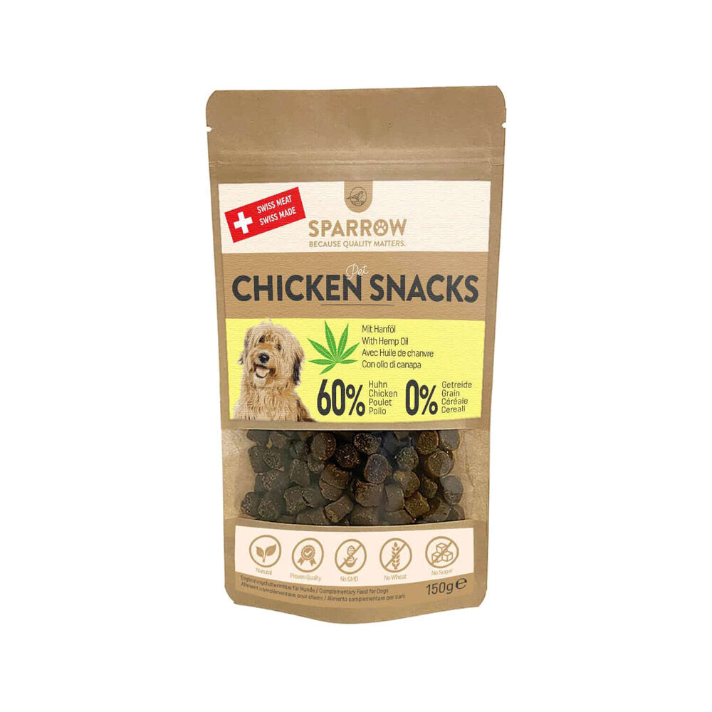  SPARROW Pet Chicken Snacks With CBD