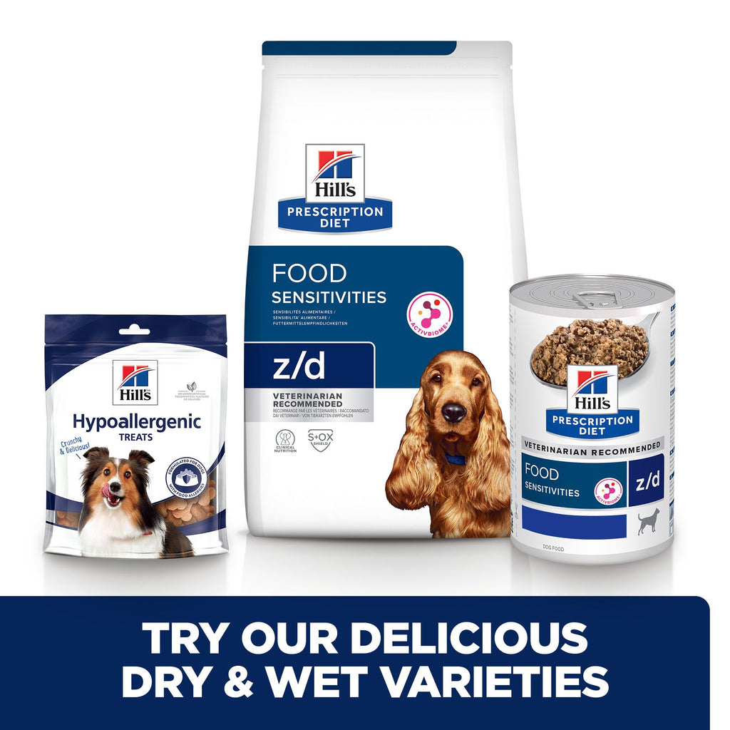  Hill's Z/d Food Sensitivities - Prescription Diet Mini - Canine - Tin
