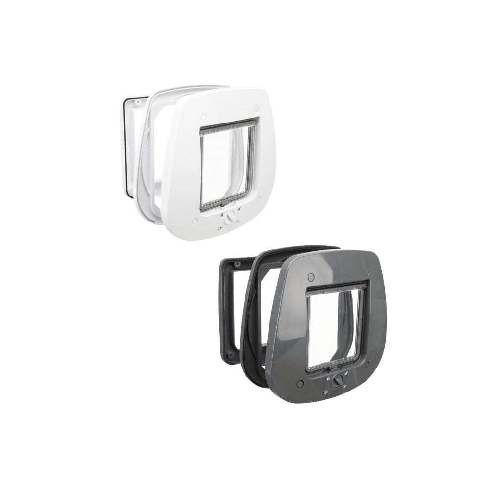  Trixie 4-Way Cat Flap For Glass