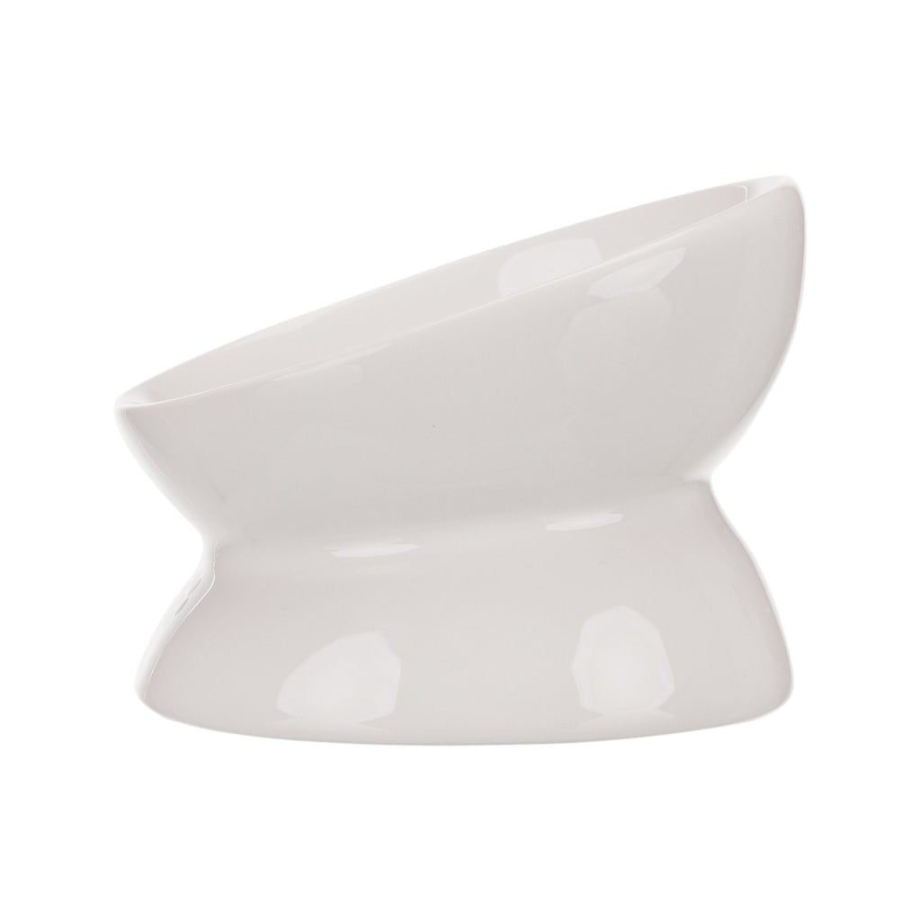 Savic Trixie Ergonomic Food And Water Bowl - White 