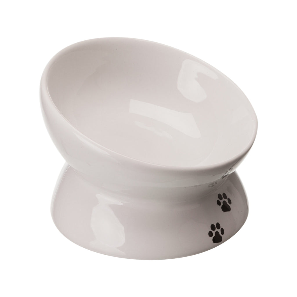Savic Trixie Ergonomic Food And Water Bowl - White 