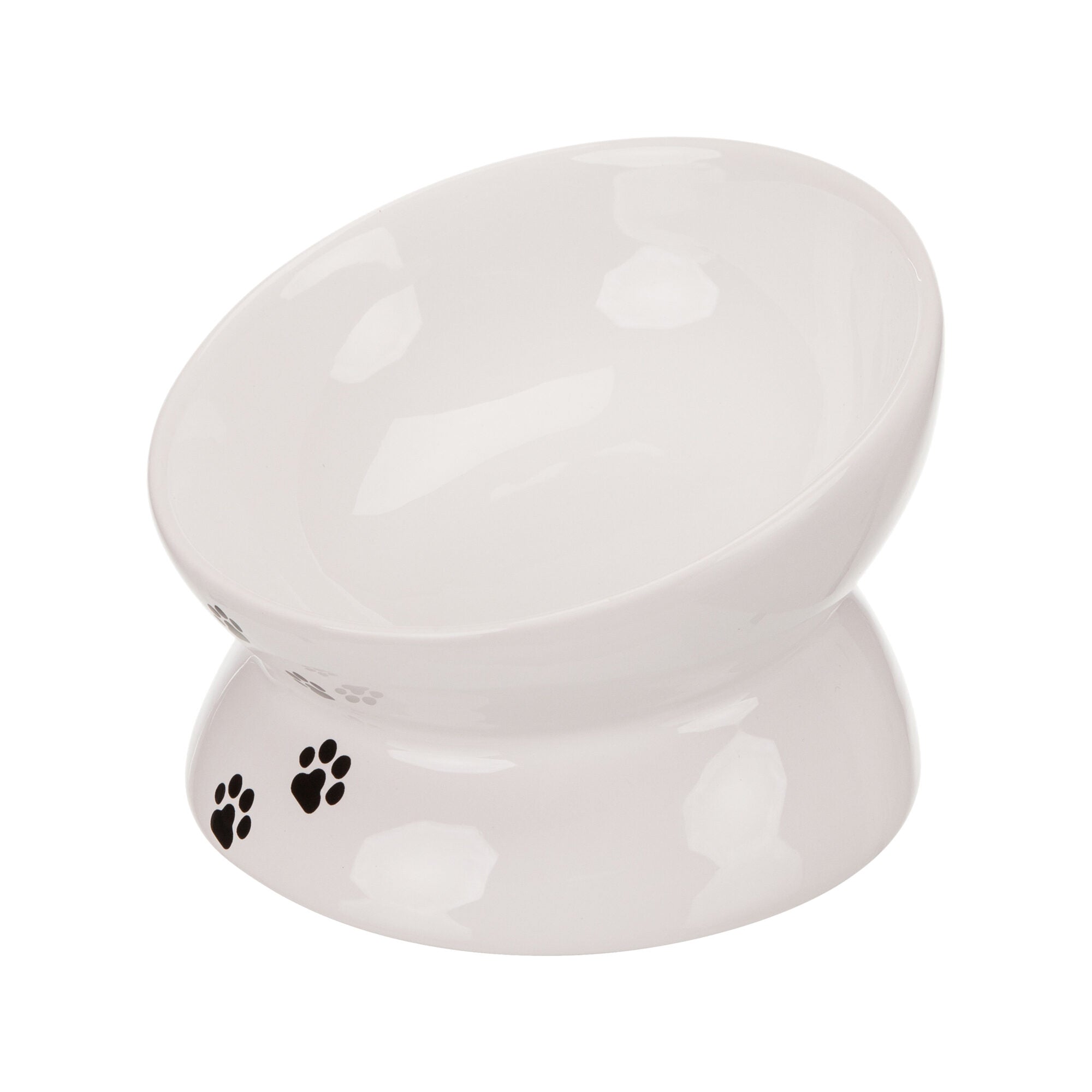 Savic Trixie Ergonomic Food And Water Bowl - White 