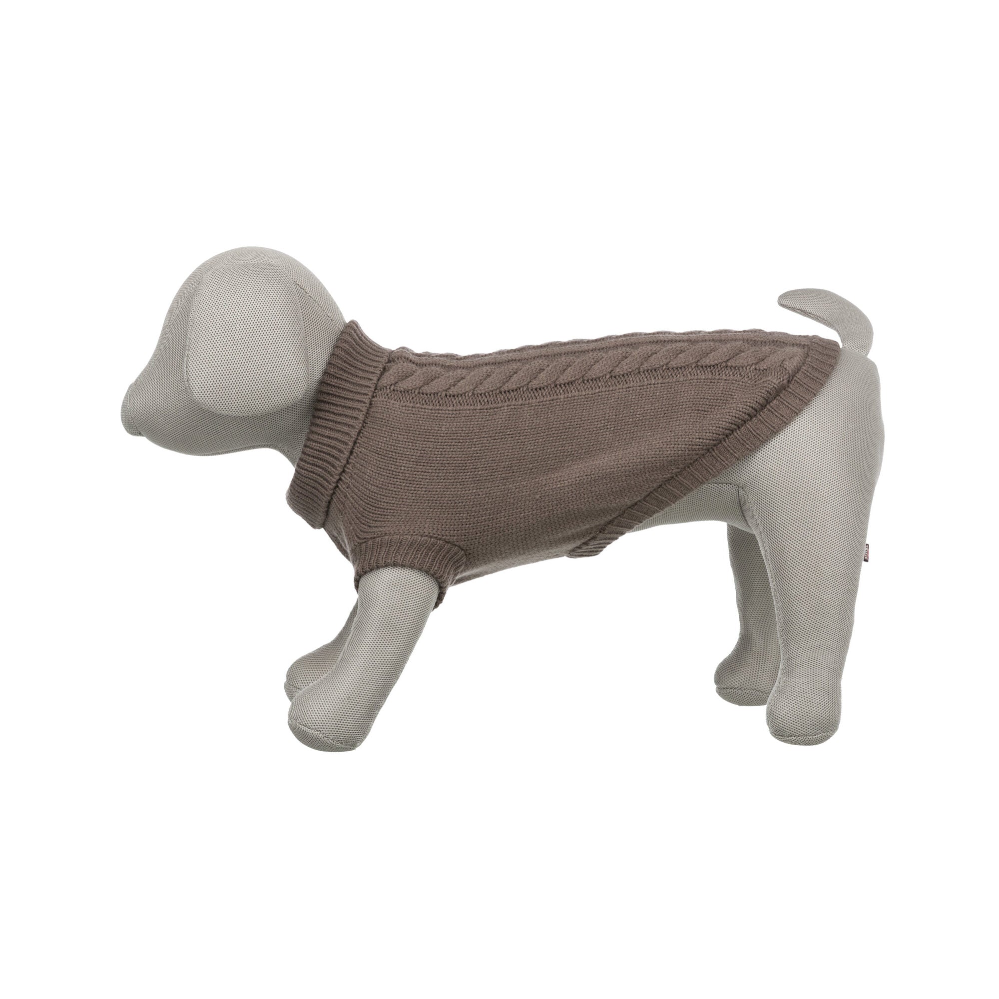  Trixie Kenton Dog Sweater - Taupe