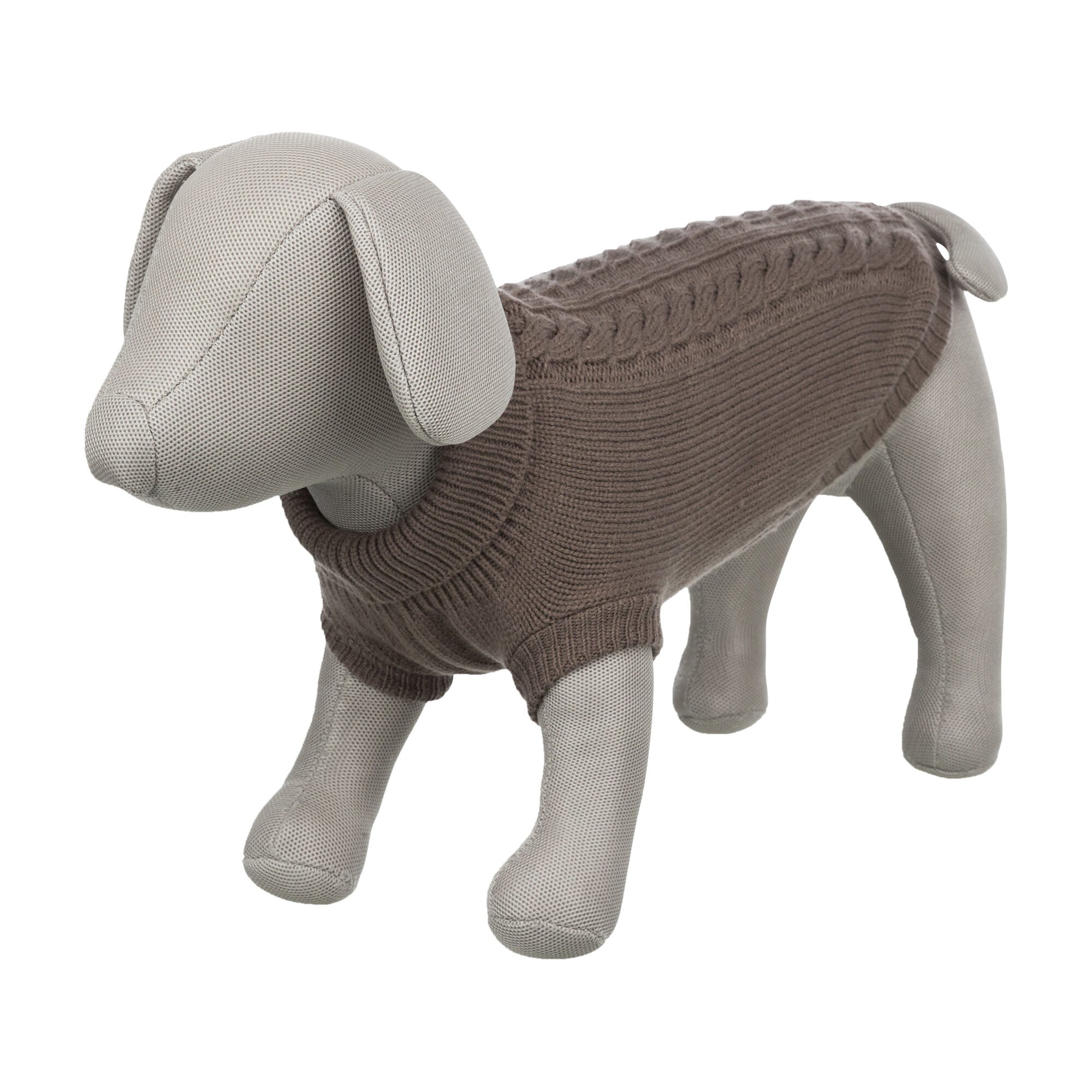  Trixie Kenton Dog Sweater - Taupe