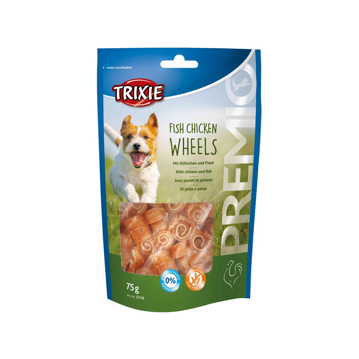  Trixie Premio Fish Chicken Wheels