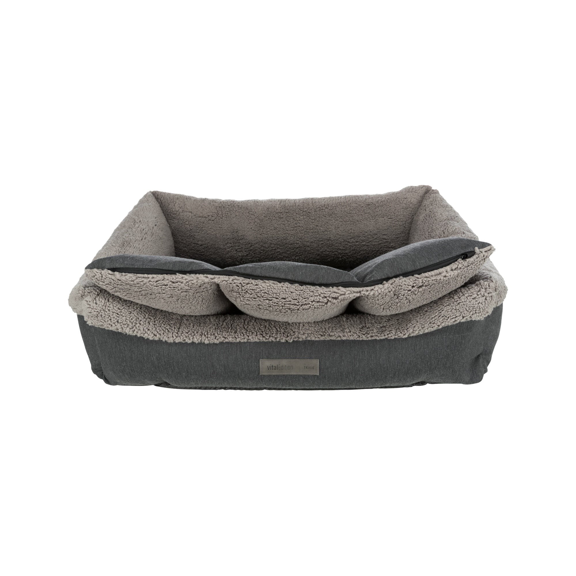  Trixie Vital Dog Bed Bendson - Dark Grey/Light Grey